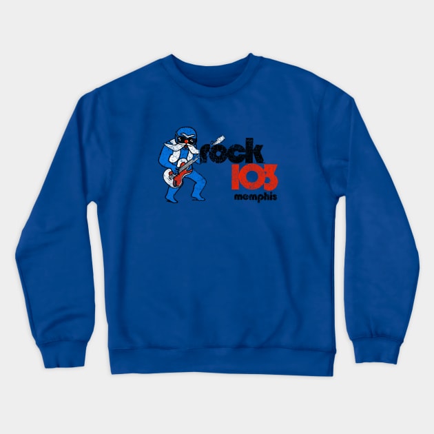 Rockin' Walrus Crewneck Sweatshirt by rt-shirts